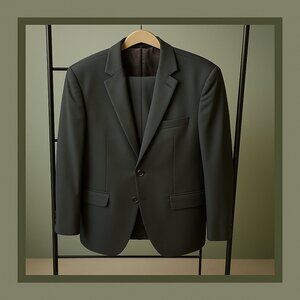 🌿 Style-Driven & Trendy -  "Green Gatsby Vibes  Jacket, Vest & Pants Set"